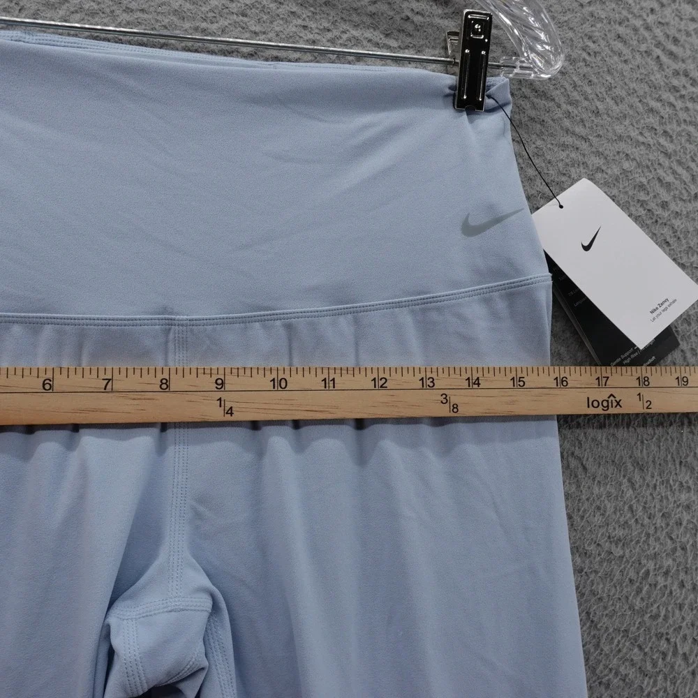 Nike Zenvy Gentle Support High Waisted‎ 7/8 Leggings Large Blue Women Active NWT